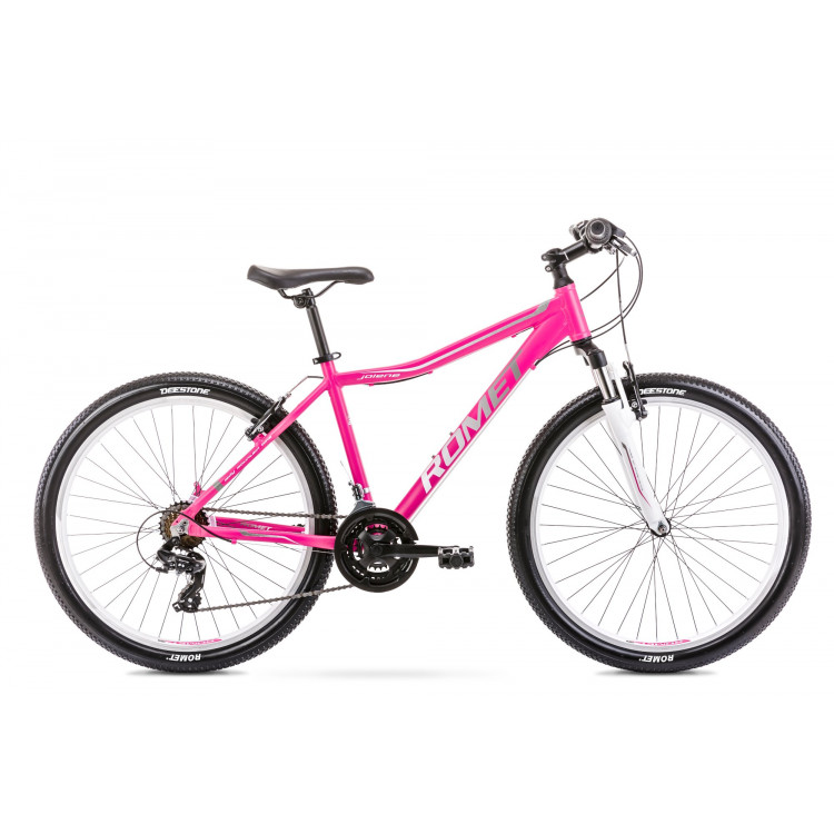 Horský bicykel Romet Jolene 26" R6.0 ružovo-čierny hliníkový 17" 